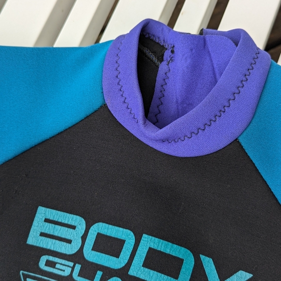 Kids Body Guard Back zip wetsuit Sz SM Please Check Measurements! - Picture 2 of 4